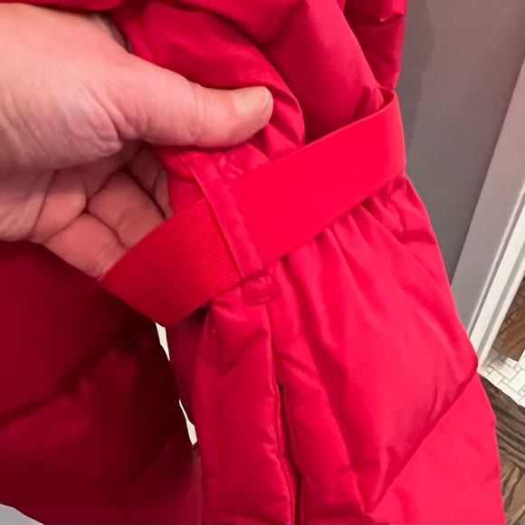 LACOSTE  Red Puffer Coat - Picture 7 of 10